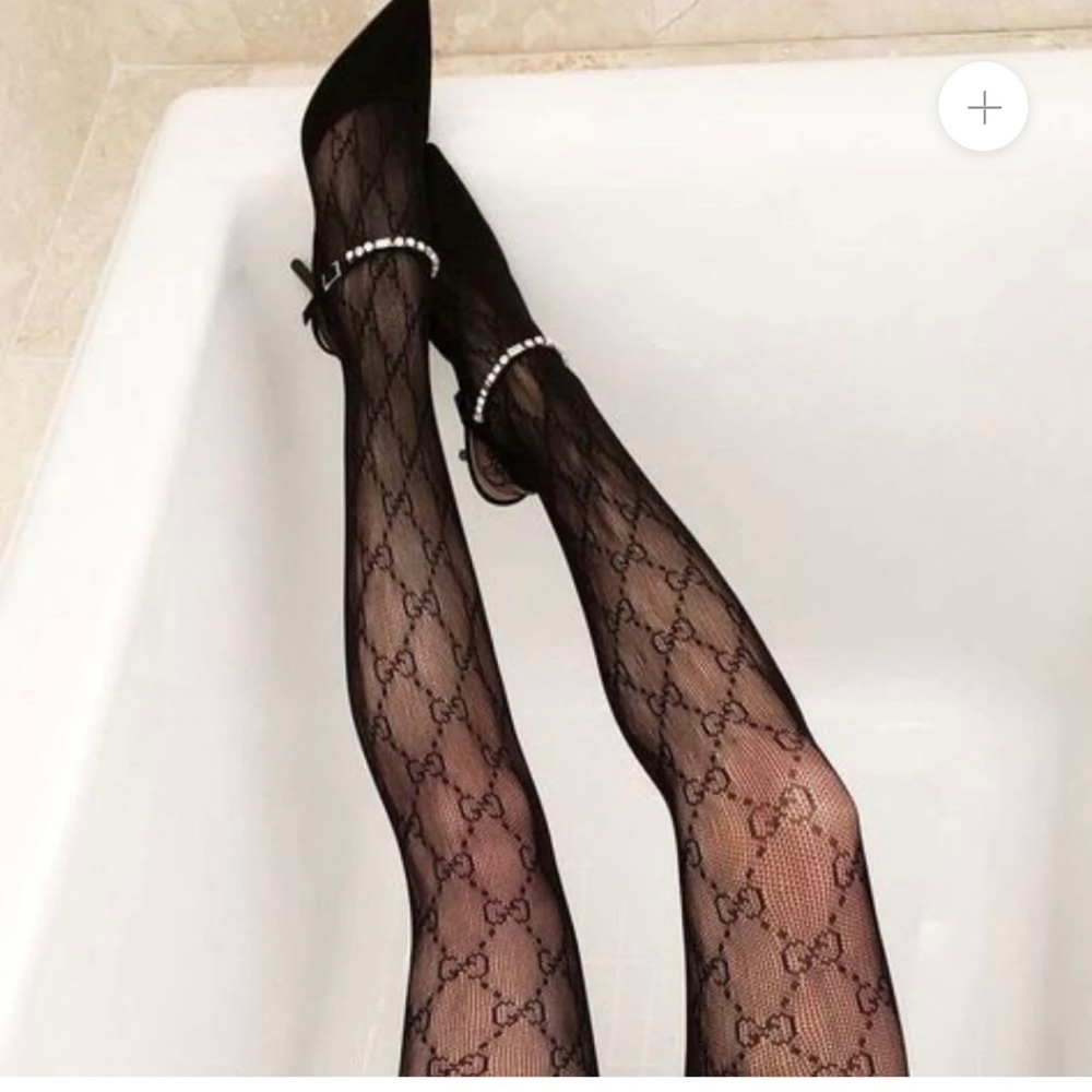 Fishnet GG tights